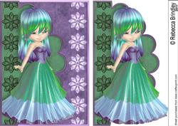 Posh Pretty Cute Envelope Card Front 4