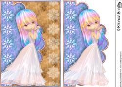 Kissy Kissy Pretty Cute Envelope Card Front 4