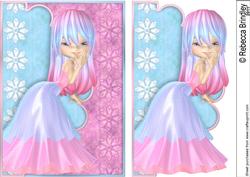 Giggles Pretty Cute Envelope Card Front 3