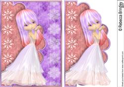 Kissy Kissy Pretty Cute Envelope Card Front 2