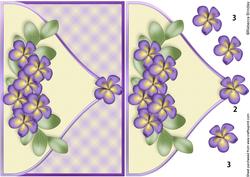Fabulous Florals Envelope Card Front 2