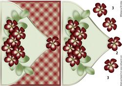 Fabulous Florals Envelope Card Front 1
