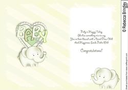 Baby Nellie in Green Custom Verse Insert