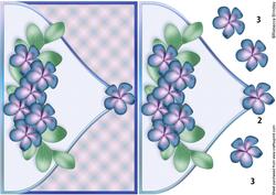 Fabulous Florals Envelope Card Front 5