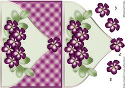 Fabulous Florals Envelope Card Front 4