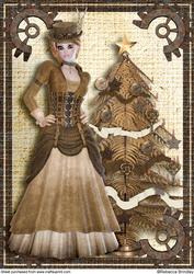 A Steampunk Christmas A4