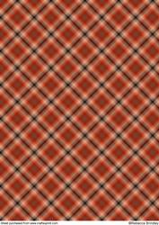 Rosy Plaid Backing Paper 1