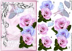Enchanted Blooms Decoupage