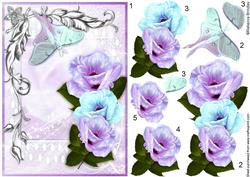 Enchanted Blooms 4 Decoupage