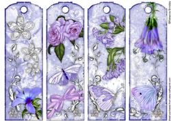 Heaven Scent Bookmarks in Twilight Blueberry