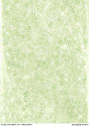 Fluffy Sparkles Backing Paper in Green