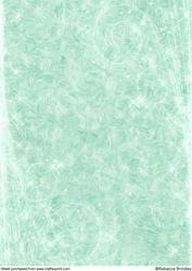 Fluffy Sparkles Backing Paper in Mint