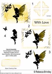 The Fairy Collection - Sunset Decoupage