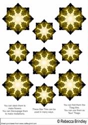 The Fairy Collection - Sunset Star Tiles