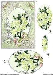 Lime Opalescent Bouquet Pyramid