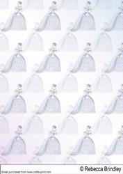 Victorian Lady Backing Sheet 1