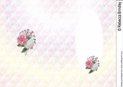 Peony Bouquet Insert