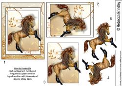 The Prancing Pony Decoupage