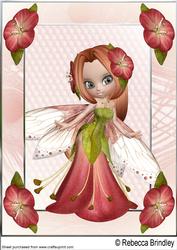Flower Fae Rosey A4
