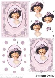 Bygone Beauty Decoupage