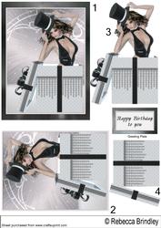 Gentleman's Ideal Gift Decoupage