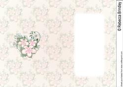 Floral Visage in Blush - Insert