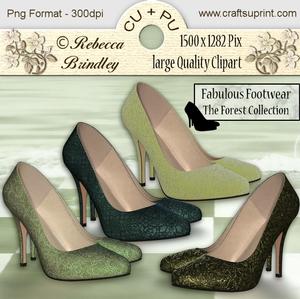 Fabulous Footwear - the Forest Collection