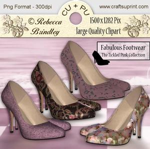 Fabulous Footwear - the Tickled Pink Collection