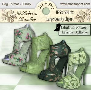 Fabulous Footwear - the Verdant Collection