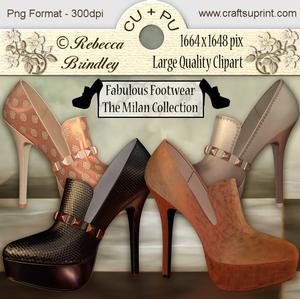 Fabulous Footwear - the Milan Collection