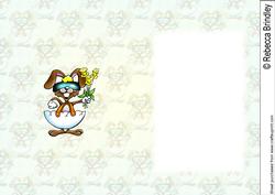 Easter Bunny Insert