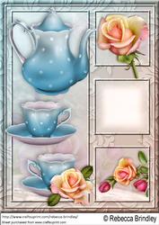 High Tea Rose A4