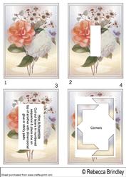 Pretty Peonies Inverted Pyramid