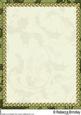 Vintage Santa of the Holly Bush Backing Paper One