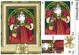 Vintage Santa of the Holly Bush Pyramid