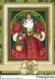 Vintage Santa of the Holly Bush A4