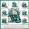 Footloose and Fancy in Teal Mix 1
