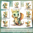 Cute Baby Green Dragon Mix 2
