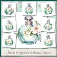 Floral Fragrance in Green - Mix 1