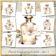 Floral Fragrance in Gold - Mix 1