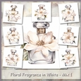 Floral Fragrance in White - Mix 1
