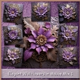 Elegant Wallflowers in Mauve Mix 1