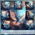 Take Flight In Blue and White - Mix 1