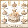 Top Tutus in Gold - Mix 1