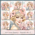 Art Deco Beauty - Pastels Mix 1