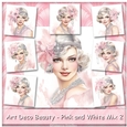 Art Deco Beauty - Pink and White Mix 2