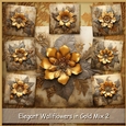 Elegant Wallflowers in Gold Mix 2