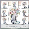 Give it some Welly in Grey - Mix 1