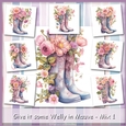 Give it some Welly in Mauve - Mix 1