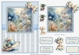 Graceful Gardens in Blue - Design 01
